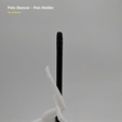 IMG_20190219_142116.png STL file Pole Dancer - Pen Holder・3D printable design to download