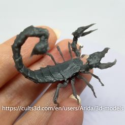 20231223_230141.jpg Radscorpion - Fallout creatures - high detailed scorpion even before painting