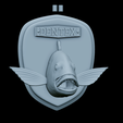 Dentex-head-trophy-30.png fish head trophy Common dentex / dentex dentex open mouth statue detailed texture for 3d printing