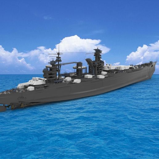3D file warship 🚢 ・Template to download and 3D print・Cults