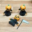 5.png 3D печатная тыква Мрачный жнец