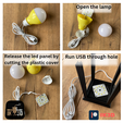 Light-Instructions.png Funny Chicken Egg Lamp / Figurine Multiparts