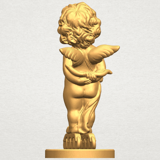 TDA0478 Angel Baby 01 A04.png Download free file Angel Baby 01 • 3D printable object, GeorgesNikkei