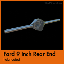 Cover-1.png 1/24 scale Fabricated Ford 9 Inch Rear End