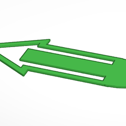 Capture d’écran 2020-10-23 200925.png Free STL file arrow bookmark・Design to download and 3D print