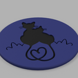 Sottobicchiere-Gatto-amore-2.png Cat love - Coaster