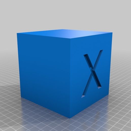 Big Ass 100mm Vase Calibration Cube 3D model