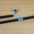 Reinforcement Rings for a Spool Holder Tube.jpg Бесплатный STL файл 3D Printing Guardian - настенный держатель катушки с филаментом・Идея 3D-печати для скачивания