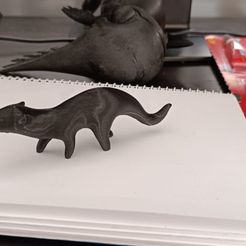 Modèle décoratif de loutre ou de belette
