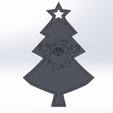 Papa-Noel-Navida-1.png Santa Claus or Santa Claus Christmas Ornament