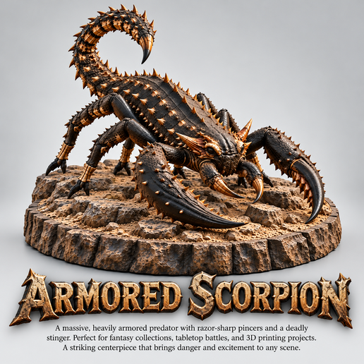 Armored Scorpion – The Spiked Terror