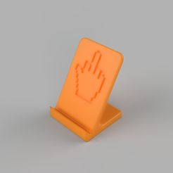 Stand_1.jpg Middle Finger Phone Stand
