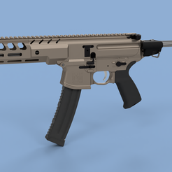 MPX_2021-Feb-20_02-38-47PM-000_CustomizedView26507008584.png Download STL file Airsoft SMG body kit (MPX inspired) MIASMG1 • Object to 3D print, Igniz