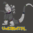 wewerttwertwe.png ☢️️ GODZILLA 1991 ☢️️ 1989 BIOLLANTE KING GHIDORAH KONG KAIJU MONSTERVERSE HIGH POLY