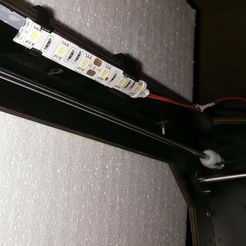 IMG_20160225_192059.jpg LED strip holder clip for CTC/Flashforge/Makerbot Clone printer