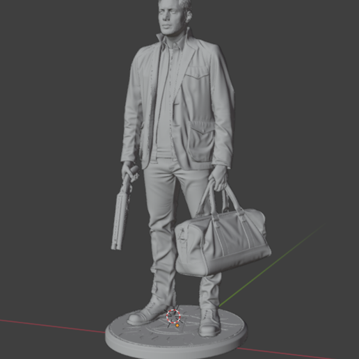 Dean Winchester - Figura / Estatua Coleccionable Supernatural 3D