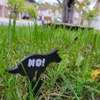 20240307_125713.jpg No Dog Poop Yard Sign with Stake