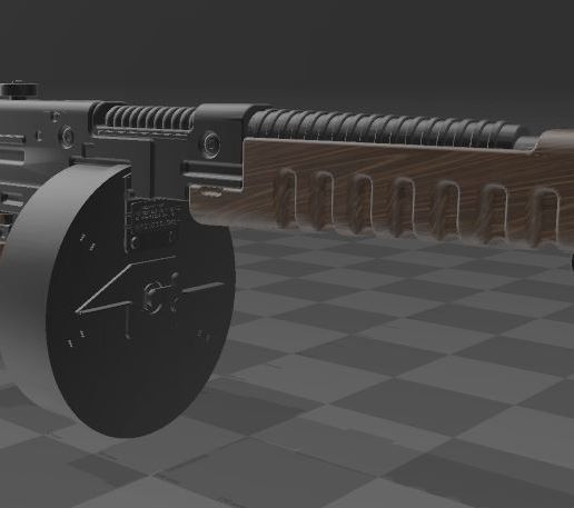 THOMPSON-GUN-4.JPG Pistolet Thompson avec tambour