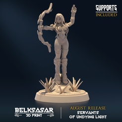 N01.png Fichier STL Undying Light Sentinel B Nude・Plan imprimable en 3D à télécharger