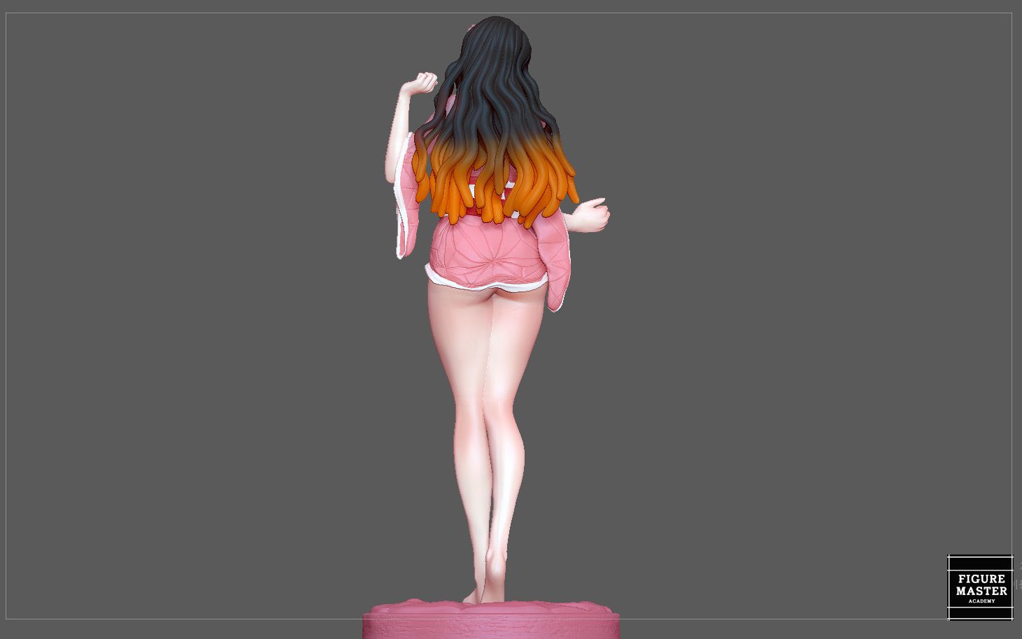 20.jpg Fichier 3D NEZUKO ADULT demon slayer kimetsu no yaiba SEXY GIRL WOMAN LINGERIE ANIME modèle d'impression 3D・Design pour impression 3D à télécharger, figuremasteracademy