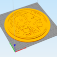 10.png STL-Datei Wanddekorationsset Münzen von Amerika・3D-Druck-Idee zum Herunterladen, satis3d