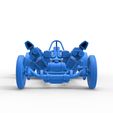 56.jpg Diecast Front engine old school 6 wheeled dragster Scale 1:25