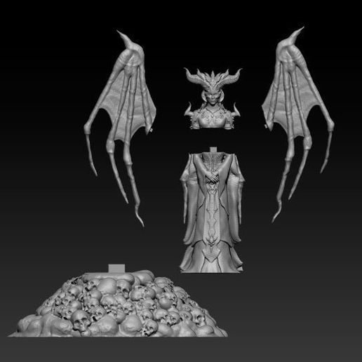 Lilith piezas.jpg Lilith Diablo