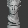 rey-1.png Fichier STL Le roi des échecs / Jules César・Design pour imprimante 3D à télécharger