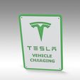 Untitled 725.jpg Tesla Charging Parking Sign NOW WITH v2 LOGO