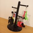 20230403_121050.jpg Datei 3D Ständer für Schlüsselanhänger・Modell für 3D-Druck zum herunterladen