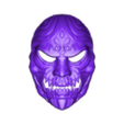 Mask 14.stl Oni Mask 14 Demon Full Face
