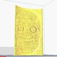 Captura2.jpg Mayan mask lithograph, pre-Hispanic