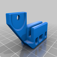 Hotend_cable_relief_countersunk.png Ender 5 Plus - Hot End Strain Relieve - REMIX