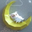 zzzzzz.jpg OWL SLEEPING ON MOON
