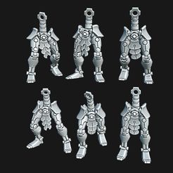 All.jpg STL file Alternative Legs for Melee Destroyers・3D printable model to download