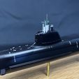 IMG_8653.jpeg 梭鱼/萨夫伦级潜艇 SSBN 模型 1:350 法国海军