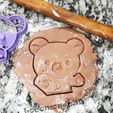 Rilakkuma-oso-Cortante-Locomondo3D-2.jpg Rilakkuma and Kaoru Cutter Cookies Cutter