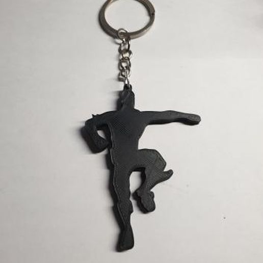 BEST MATES - FORTNITE DANCE KEYCHAIN 3D model