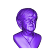 angela_merkel_FDM.stl Angela Merkel 3D print model
