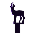 shadow_screen_lose_parts_deer3.stl Bearing Mechanism Lamp
