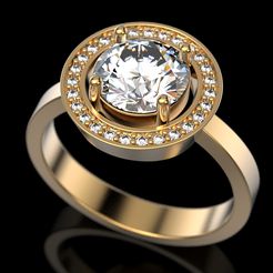 Women-ring-6-1.jpg Fichier STL Bague femme・Design à télécharger et à imprimer en 3D
