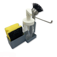 20200830_224956222_iOS.png Kitchen sink caddy; sink butler; sponge holder; brush holder