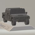 5.jpg Hummer H1 3D Car High Quality Custom 3D Printing Stl File