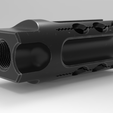 Airsoft Muzzle 1.18.png MJR MOD1 Muzzle Brake , Compensator, Flash Suppressor
