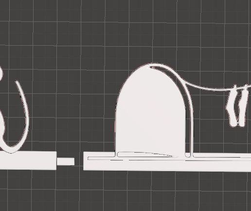 🐁 base board mouse decoration 6・ STL File for 3D printing・Cults