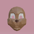 Front-head.png Low Poly Squirrel Cosplay Mask