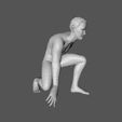 10.jpg Decorative Man Sculpture Low-poly 3D model