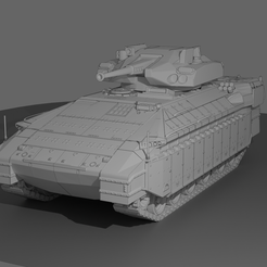 NAMMER_30MM-TURRET01.png STL file IDF Nammer with 30mm turret 3D print model・3D print object to download