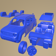 e25_005.png Archivo STL Jeep Renegade 2019 coche imprimible en partes separadas・Objeto para impresora 3D para descargar