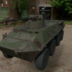 btr.jpg Файл STL БТР-82А・Модель для загрузки и печати в формате 3D